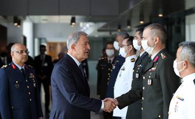 Millî Savunma Bakanı Hulusi Akar, Savunma Bakanları Toplantısı İçin NATO Karargâhında